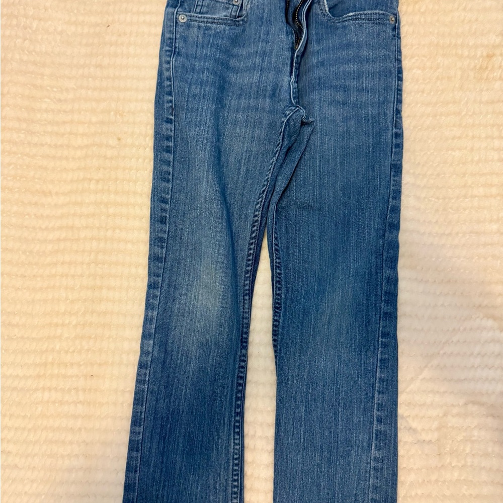 Classic Boy’s Straight Leg Blue Denim Jeans